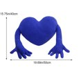 thumbnail image 2 of Linda y divertida almohada de corazón con mano, cojín de juguete de peluche, cojines decorativos para el hogar, cama, sofá, silla de coche, 2 of 7