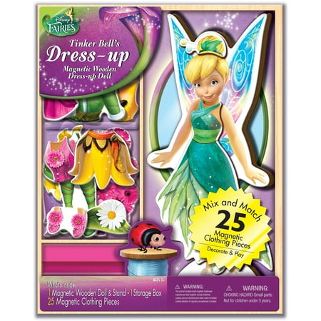 Tinkerbell Wooden Magnetic Playset (25 P