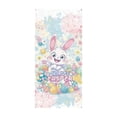 thumbnail image 2 of QuanTara Easter Door Curtain 70.87×35.43in, Multicolor Polyester Door Cover, Spring Party Decor for Classroom Office Store, Holiday Entrance Decoration, 2 of 6