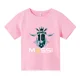 thumbnail image 3 of Camiseta de algodón Messi de verano 2024, ropa para niños, niñas, verano, manga corta, informal, para niños, camisetas deportivas, 3 of 5