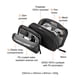 thumbnail image 5 of Estuche para accesorios tecnológicos 2 en 1 Orbitkey - Negro, 5 of 9