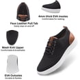 thumbnail image 2 of Alpine Swiss Brad Men's Lightweight Dress Sneakers – Breathable Mesh Oxford Shoes for Business Casual & Everyday Comfort with Cushioned Sole, 2 of 7