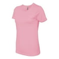 thumbnail image 3 of Next Level - Women’s Cotton T-Shirt - 3900 - Light Pink - Size: M, 3 of 4