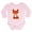 Petal Pink, variant on CafePress - Fox Body Suit - Long Sleeve Cotton Baby Bodysuit