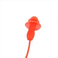 thumbnail image 2 of Soft Silicone Swimming String Earplug Earplugs Protector Orange 2pcs, 2 of 2