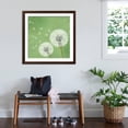 thumbnail image 3 of Art.com Vintage Floral Background With Dandelion Art Print by silvionka, Brown Frame Wall Art, 38" x 38", 3 of 5