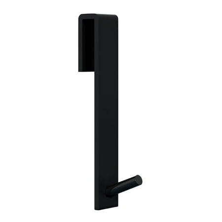 

Convenient Acrylic Shower Door Hooks for Organized Towel Storage - Sturdy and Black