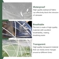 thumbnail image 6 of Esheno Garden Dome Tent 15*9.5FT PVC Transparent Cover Weatherproof Geodesic Bubble for Patio Party Greenhouse 360° Panoramic View (Green), 6 of 6