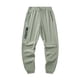 thumbnail image 1 of Pantalones largos para hombre, informales, para uso diario, para exteriores, playa, holgados, ligeros y transpirables, de poliéster., 1 of 7