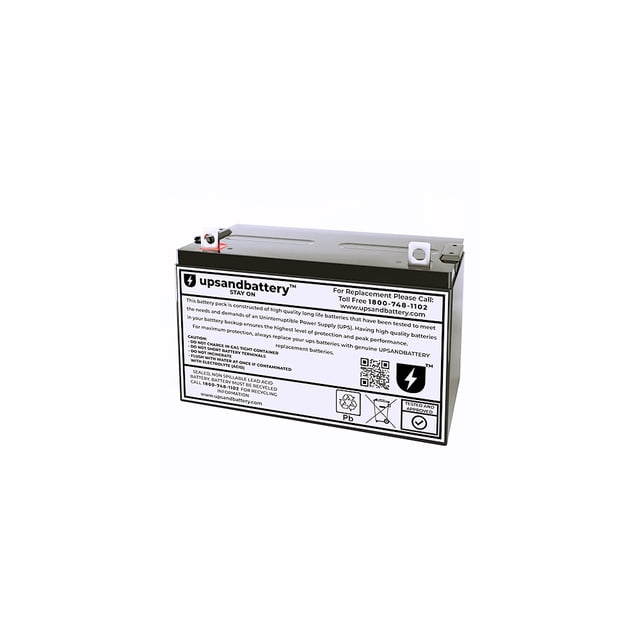 Eaton UPS Modèle BAT02FXA Compatible - Série de Décharge à Haut Débit Batterie de Remplacement - UPSANDBATTERY™