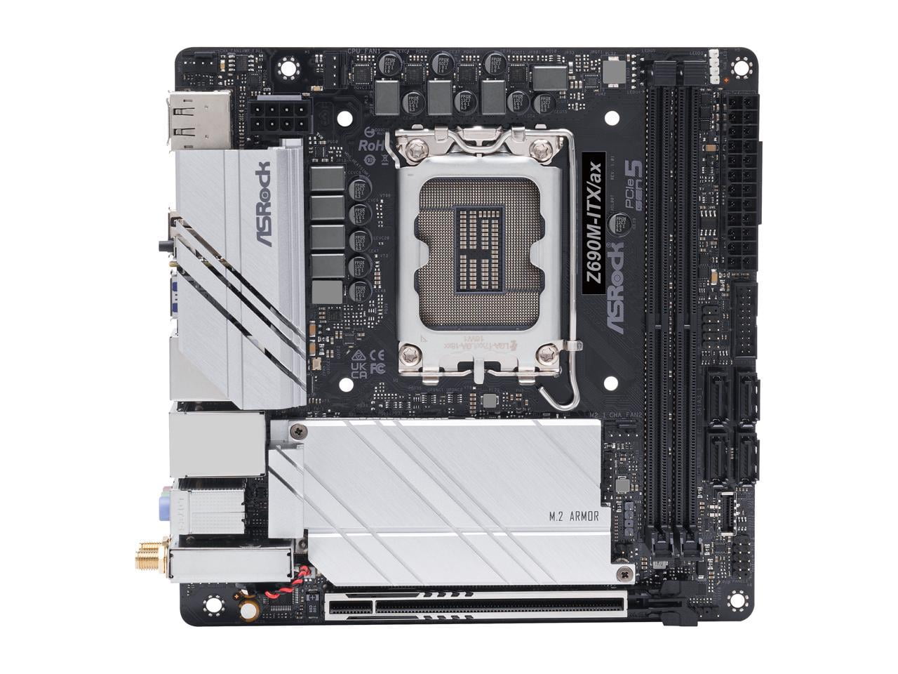 【ジャンク】ASRock Z690M-ITX/ax ASRock Z690M-ITX/ax Gaming LGA 1700 Intel WiFi 14th,13th