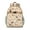Beige-105, variant on Kawaii Llama Toddler Backpack Funny Alpaca Print with Cute Llama Face and Cartoon Pattern for School