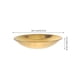 thumbnail image 2 of Elegant Stainless Steel Fruit Bowl Designed For Serving Salads In Living Room Centerpiece 1Pack, 2 of 4