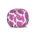 thumbnail image 1 of Oriental Storage Toy Bag Chair, Ornamental Chunky Bird in Floral Details and Polka Dots, Stuffed Animal Organizer Washable Bag, Large Size, Violet Pink, by Ambesonne, 1 of 3