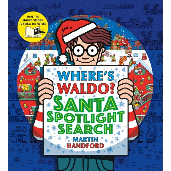 Pre-Owned Where's Waldo? Santa Spotlight Search: (A Christmas Hidden Object Search-And-Find Puzzle Book with a Magic Flashlight to Reveal the Picture - A Perfec (Hardcover) 1536220132 9781536220131