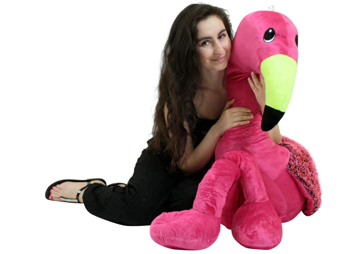 6 foot stuffed flamingo