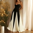 thumbnail image 2 of 2026 New Fashionable and Elegant Color-Blocked Loose Skirt Dress with a Full Swing and Slim Waist, 2 of 5