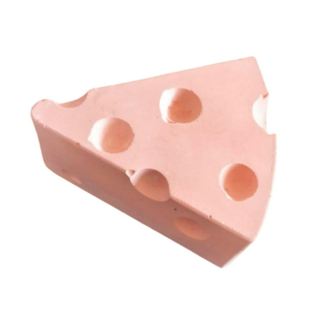 Piedra para moler dientes de hámster jinwen para conejos y conejillos de indias Rosa