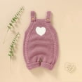 thumbnail image 2 of SHTXOZHI Newborn Infant Baby Boy Girl Clothes Sleeveless Knit Romper Toddler Cute Jumpsuit, 2 of 3