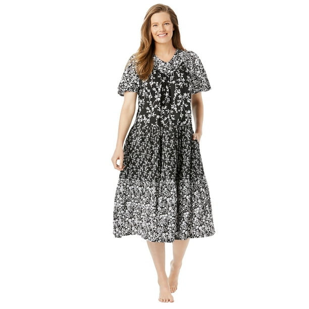 Only Necessities - Only Necessities Women's Plus Size Tiered Print ...