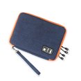 thumbnail image 1 of Qarigey Bolsa de almacenamiento de Cable USB, resistente al agua, 2 capas, portátil, para viajes en casa, dormitorio, disco Flash electrónico, cable de Carteras L Azul Qarigey AP012998-04, 1 of 6
