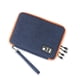thumbnail image 1 of Sonducket Bolsa de almacenamiento de Cable USB, resistente al agua, 2 capas, portátil, para viajes en casa, dormitorio, disco Flash electrónico, cable de Carteras L Azul Sonducket AP012998-04, 1 of 6