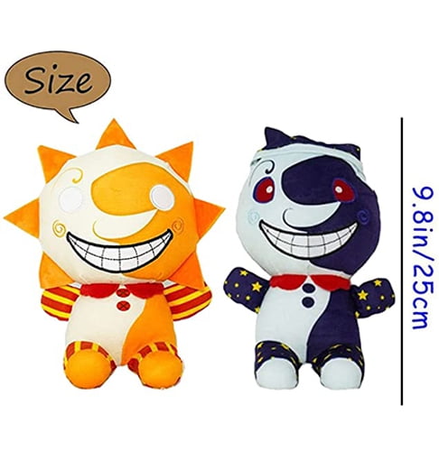 Buy 2PCS Sundrop FNAF plushies 9.8IN,Kawaii Sundrop Moondrop fnaf ...