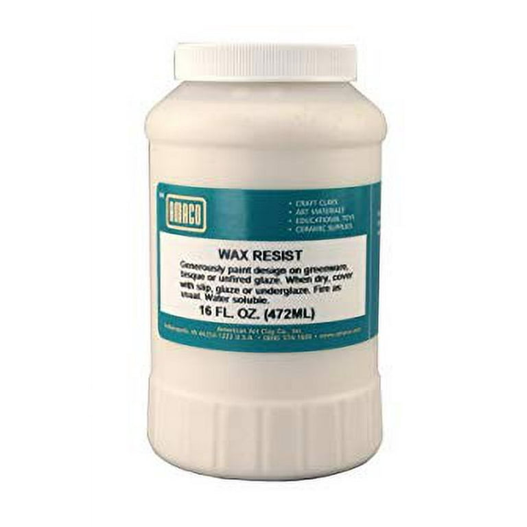 Amaco Non-Toxic Wax Resist Solution 1 PT Jar