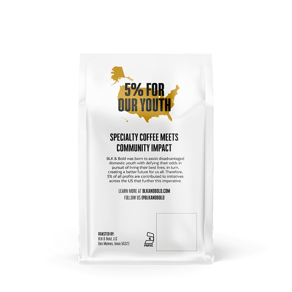 BLK & Bold Rise & GRND Blend, Medium Roast Whole Bean Coffee - 10.5 oz