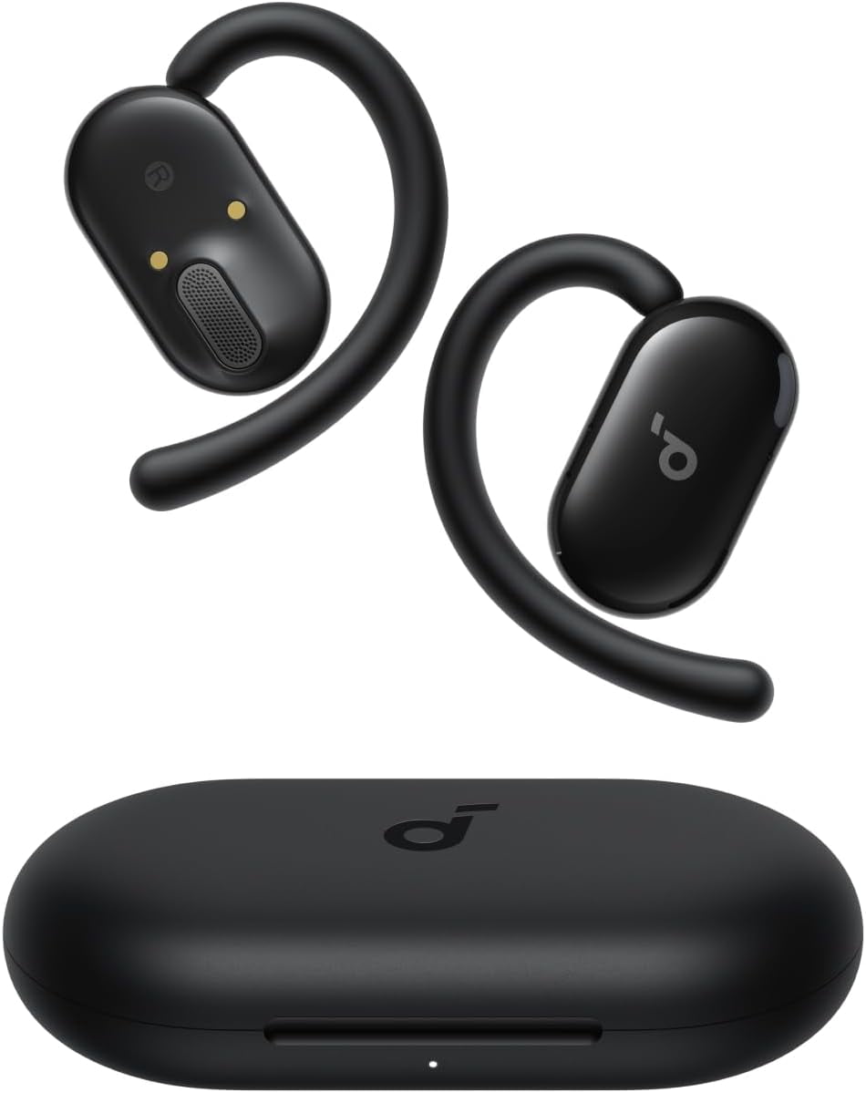 Restored Like New Soundcore V20i by Anker Open-Ear Headphones, Adjustable Ear Hooks, Ultra-Comfort (Refurbished)