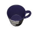 thumbnail image 5 of Elegant Butterfly Coffee Mug Fun Custom Ceramic Mugs 11oz Navy Blue, 5 of 5