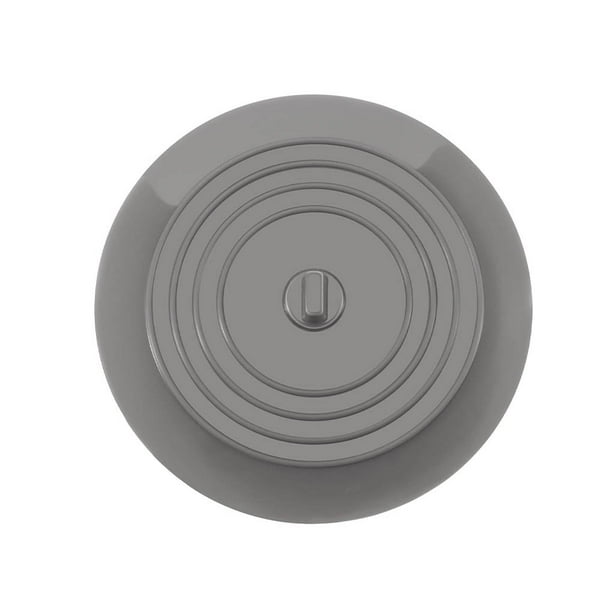 Naiovety Tapa de escurridor Recableght, colador de bañera de fregadero, tapón de silicona, tapa de escurridor, accesorios de baño duraderos y Juegos de accesorios de baño gris Naiovety HA9138-01B
