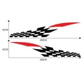thumbnail image 5 of Racing Body Lattice Graphics Side Stripes Decal Vinyl Stickers for Car Suv Truck, 5 of 8