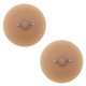 thumbnail image 1 of Women's Nipple Pasties Covers with Piercing Lingerie Sticky Bra Reusable Halloween Christmas Breast Stickers Petals Pads Style 4, 1 of 5
