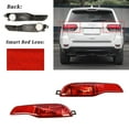 thumbnail image 1 of Yassdwbn 1 Pair LH & RH Red Rear Bumper Light Fits For 2014-2018 Jeep Cherokee 68102877AD, 1 of 5