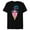 Black, variant on Disney Ralph Breaks the Internet Vanellope Ice Cream T-Shirt- Short Sleeve Blended T-Shirt for Adults - Customized-Ocean Blue