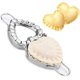 thumbnail image 1 of Molde para Raviolis en Forma de Corazón oso de fresa de Acero Inoxidable, 1 of 4