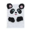 KABOER Creative Cute Notebook Plush Diary Recording Mood Journal - Fluffy Composition Notebook Cartoon Notepad