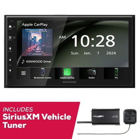 New Kenwood DMX4710S 6.8" Single DIN Multimedia w/ SXV300V1 SiriusXM Tuner