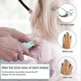 thumbnail image 5 of 4 In 1 Cat Dog Grooming Kit Cordless Electric Quiet Hair Clipper Set, 5 of 5