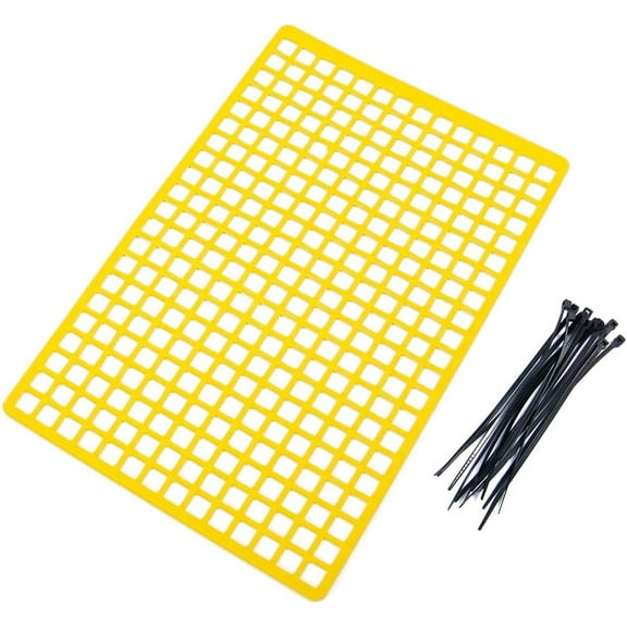 Rubber Window Net Black/Red/Yellow 1/10,1/8 RC Cars Scale Accessories Upgrade