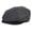 Gray, variant on Men's Classic 8 Panel Patchwork Wool Blend Newsboy Ivy Cap Snap Brim Tweed Gatsby Hat