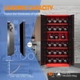 thumbnail image 3 of Yizosh Metal Garage Storage Cabinet with Lock Doors and 5 Shelves,- 71" Heavy Duty Steel Locking Tool Cabinet for Garage,Office,School (Red Black), 3 of 8