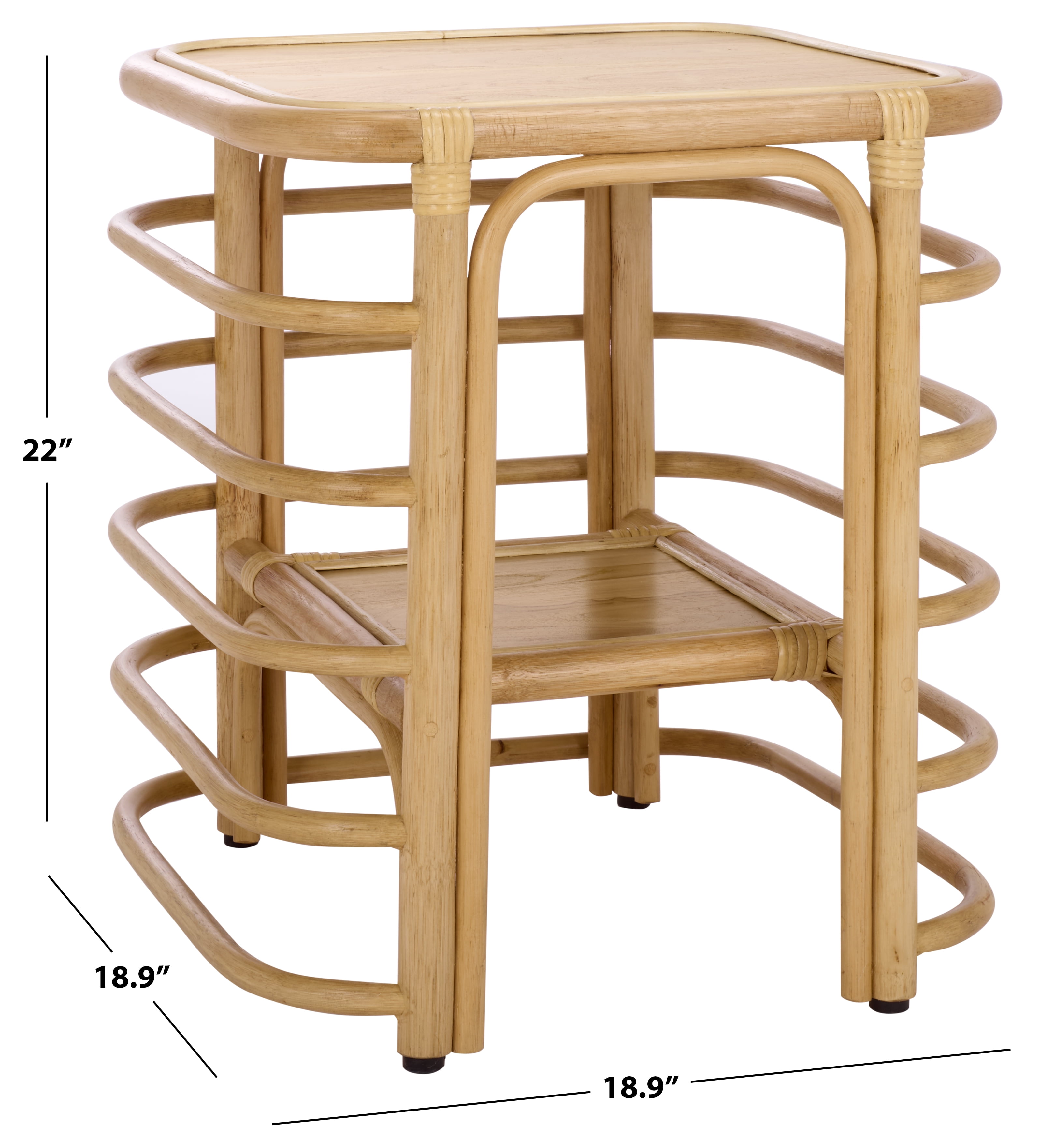 Safavieh Maestro Modern Wood End Table, Natural