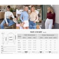 thumbnail image 4 of PRETTYGARDEN Women's Fall Long Sleeve Fitted Shirts | Comfy Stretchy Cable Knit, Trendy Lettuce Trim Mock Neck, Casual Basic Tees, Cute Layering Tops, Fashion Clothing, 4 of 9