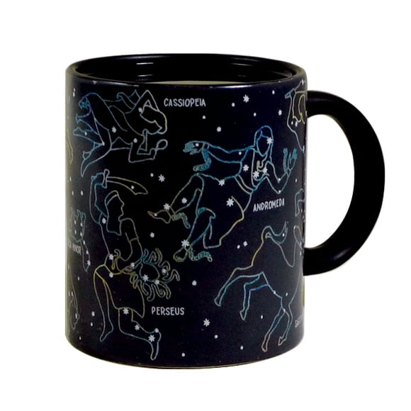 Constellation Chaud Changeant Tasse Étoiles Café Thé 10 oz Activé Astronomie