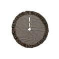 thumbnail image 1 of Stripe Fabric Tree Skirt Border And Button, 1 of 3