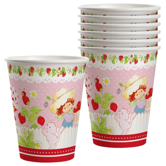 Strawberry Shortcake Cups 16 Count - Strawberry Shortcake Birthday Supplies