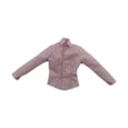 thumbnail image 3 of Camisas de manga larga rosa para niña, blusa con botones a la moda, Mini muñeca de Cosplay, Top informal para accesorios de figuras de acción de 12, 3 of 10