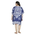 thumbnail image 6 of Gypsie Blu Women's Plus Size Tunic Short Kaftan Dress for Women Loose Summer Cover-up Casual Beachwear Tunics Online, 6 of 6